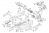 Bosch 3 601 M28 0L1 GCD 12 JL Dry cutter Spare Parts